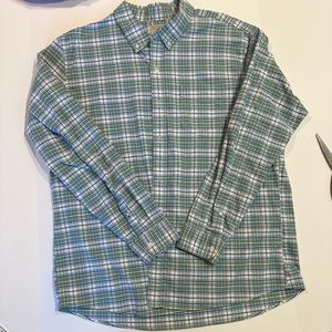 Best condition L.L. Bean button down plaid xl shirt